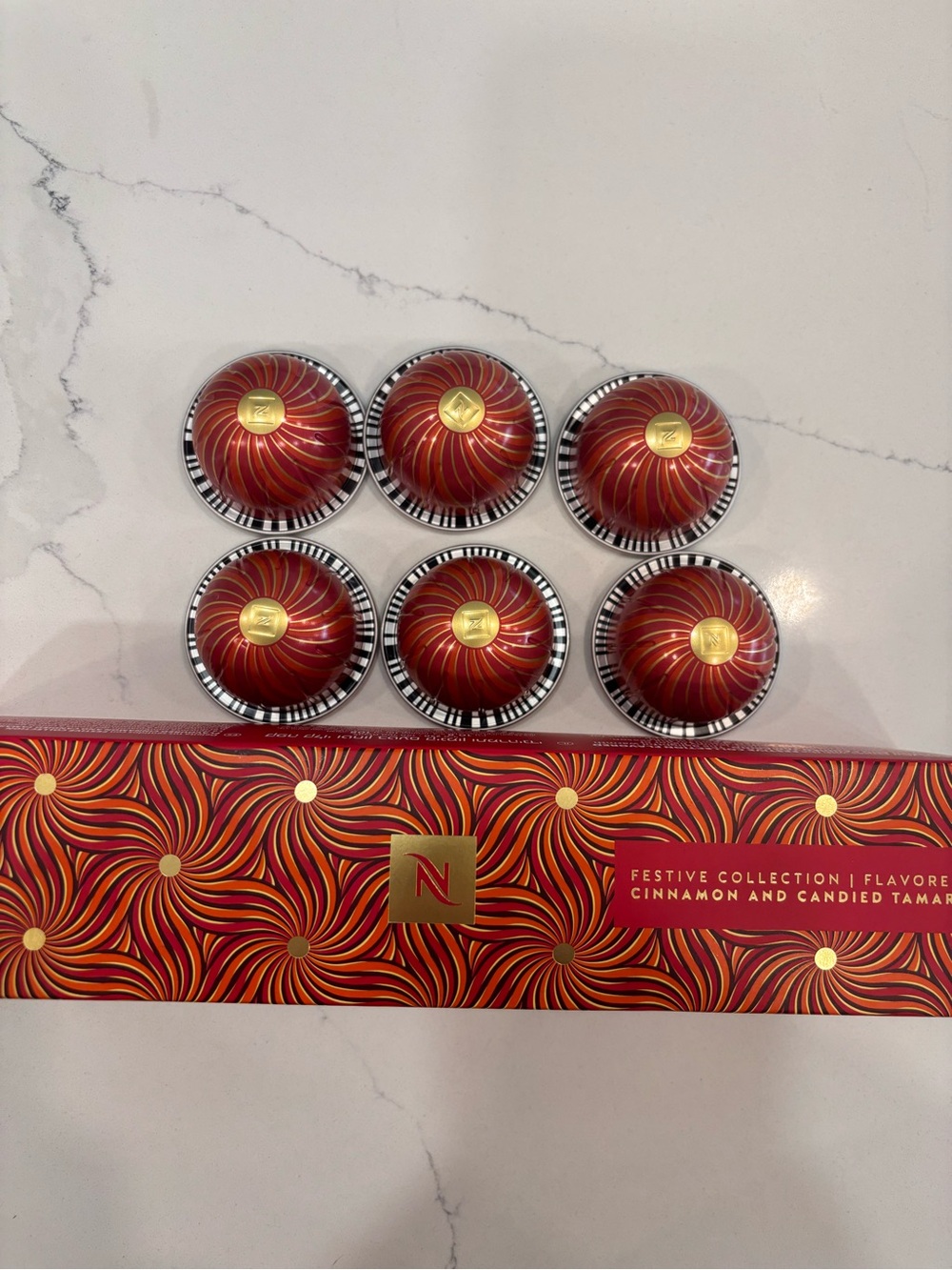 Nespresso Vertuo Festive Collection Cinnamon & Candied Tamarind